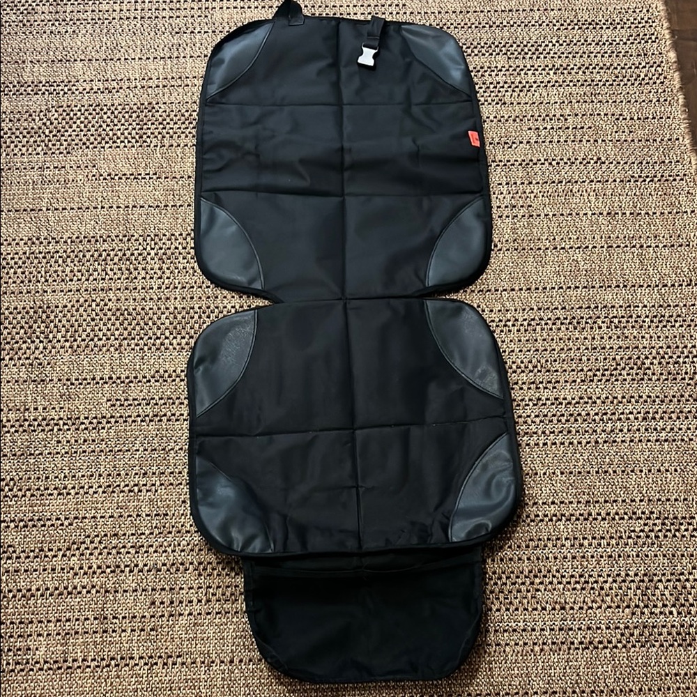 Black Car Seat Protector for Kids